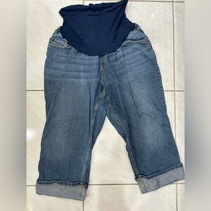 Maternity Capri jeans 3x